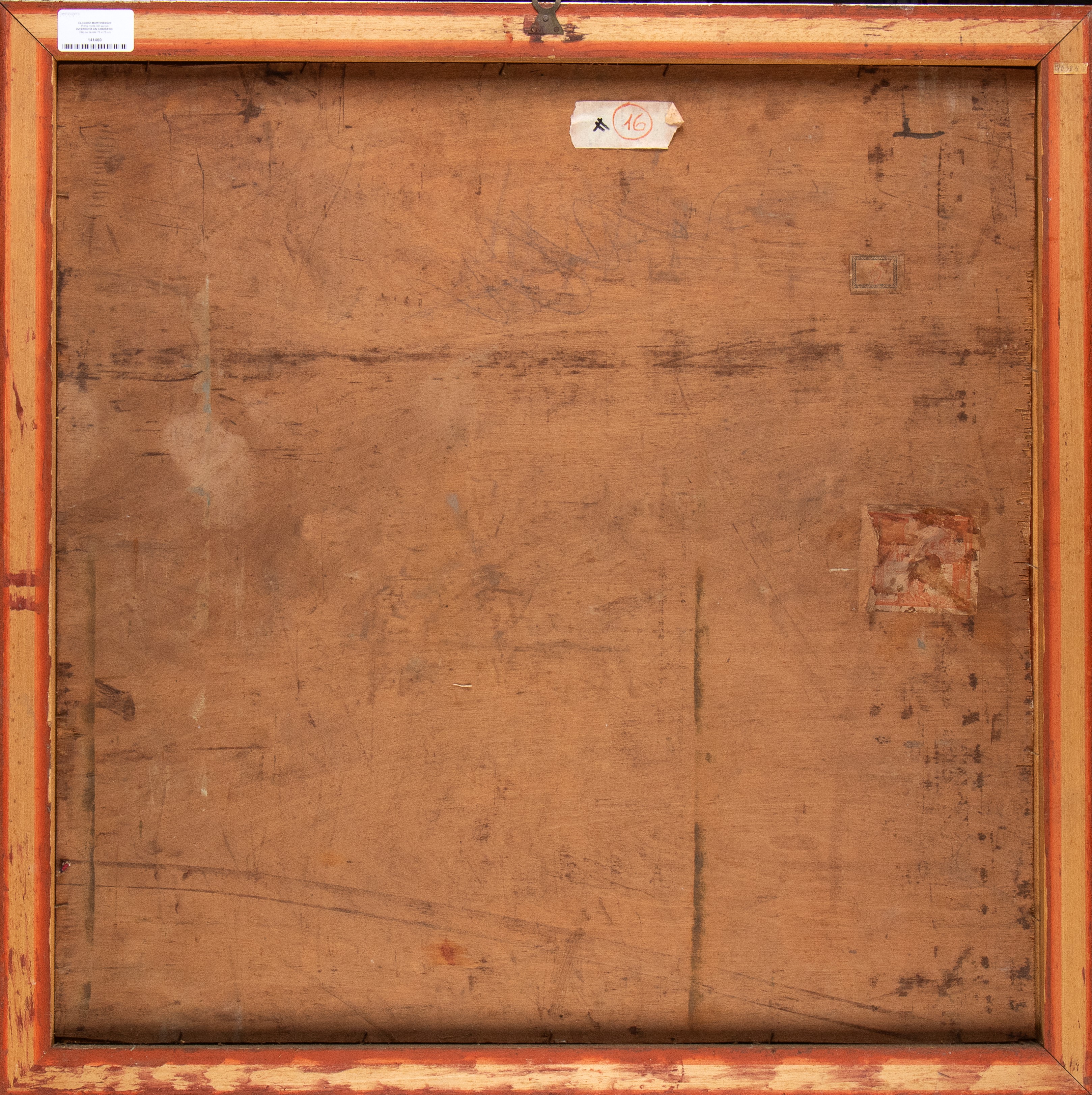 Veduta di interno di un chiostro