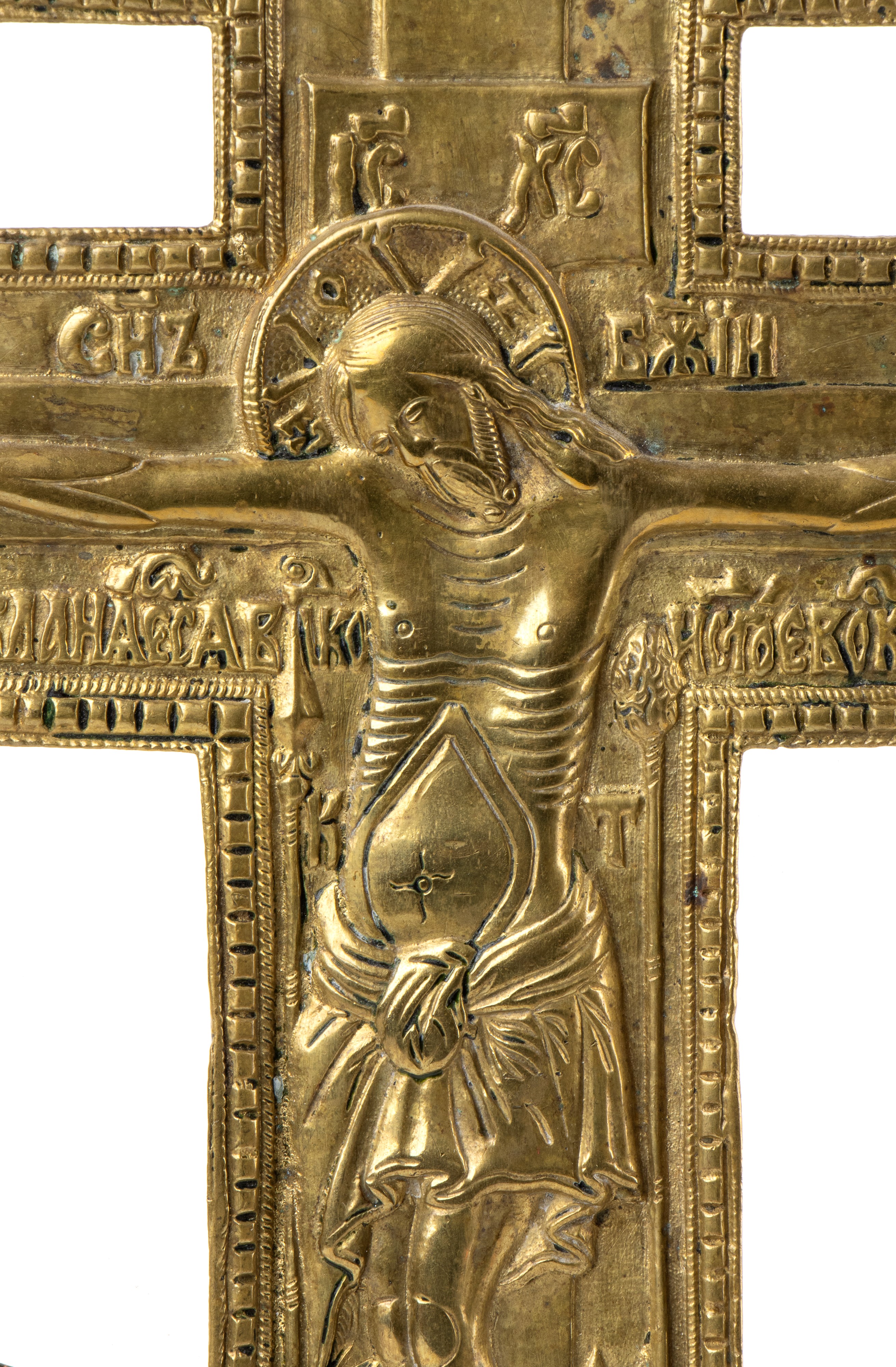 Croce da kiot, fusione in bronzo (XIX secolo)