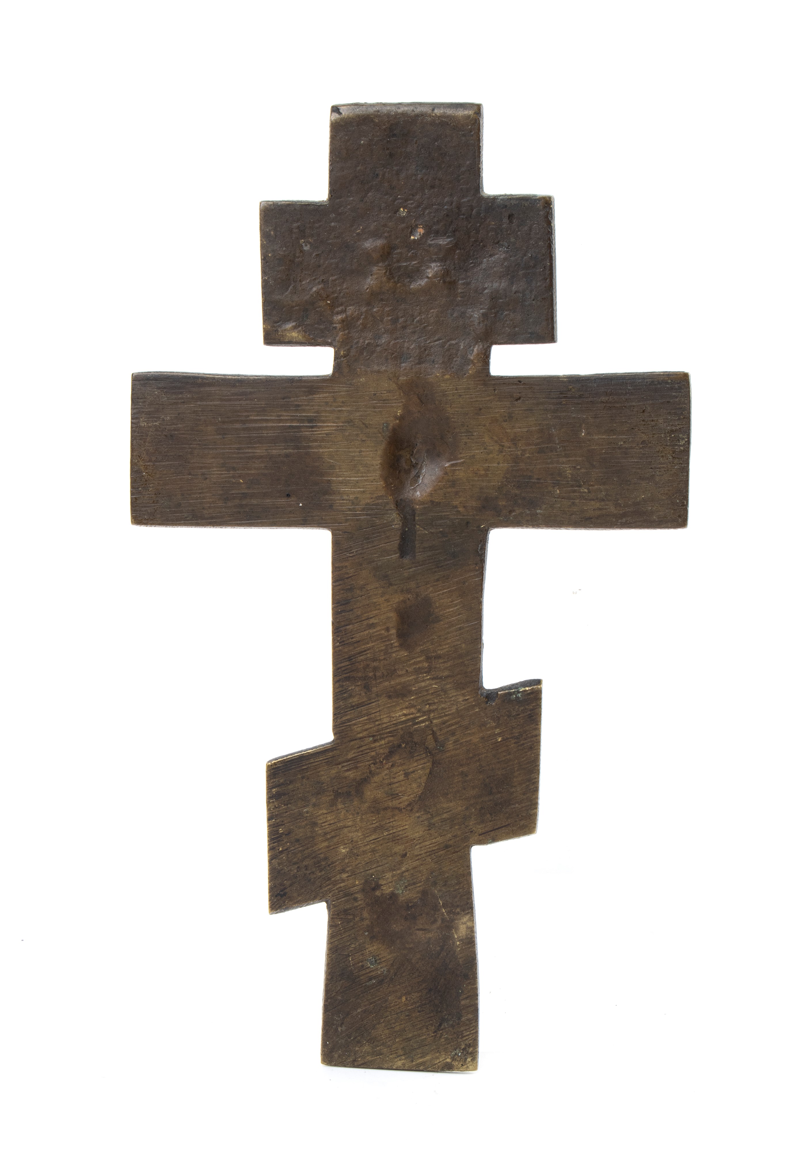 XIX secolo, Croce da kiot in bronzo fuso