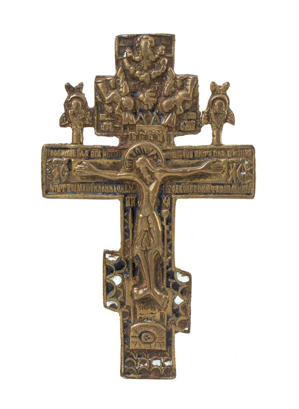 Pectoral cross depicting the Crucifixion
