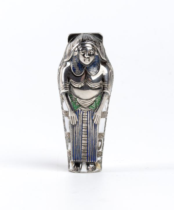 SOTIRO BULGARI - Sarcofago in argento e smalti