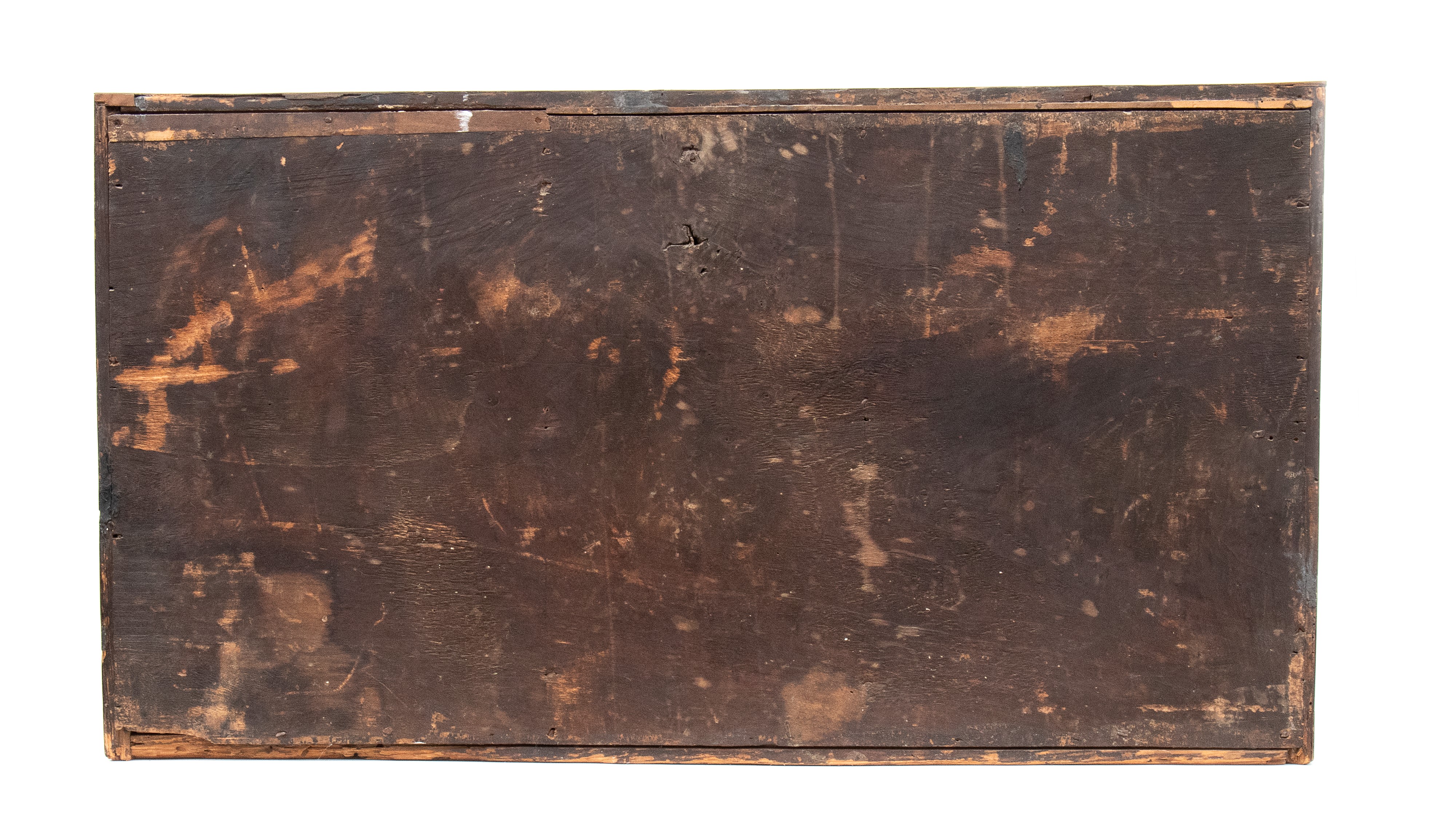 Stipo monetiere in legno ebanizzato con intarsi in osso