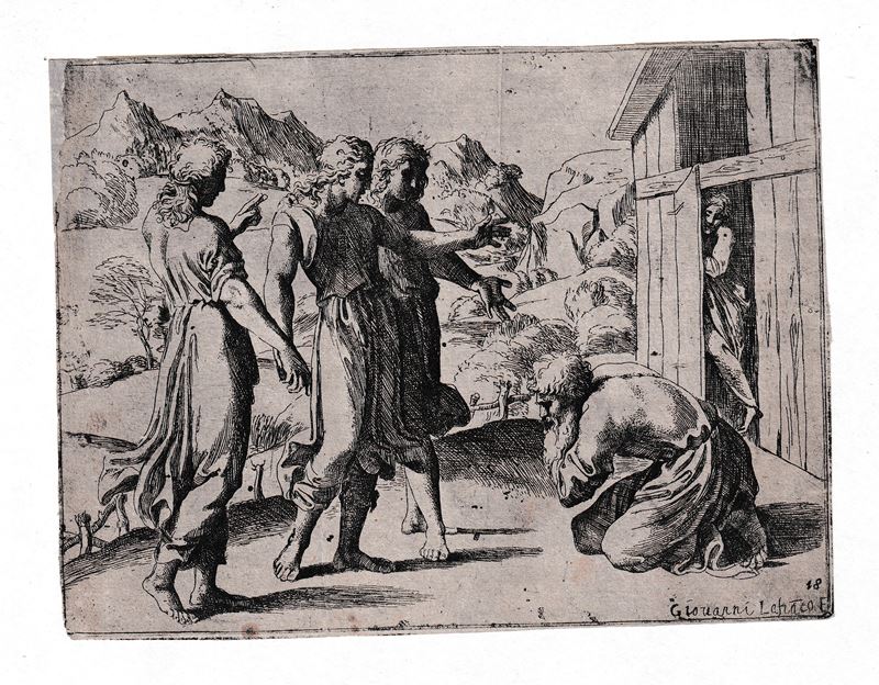 Historia del Testamento Vecchio dipinta in Roma da Raffaello