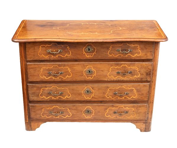 Louis XV Inlaid Chest of Drawers