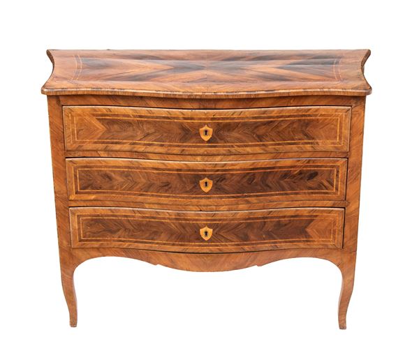 Louis XV Transition Chest of Drawers