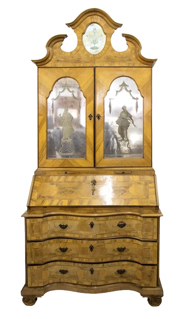 Venetian drop-front Trumeau