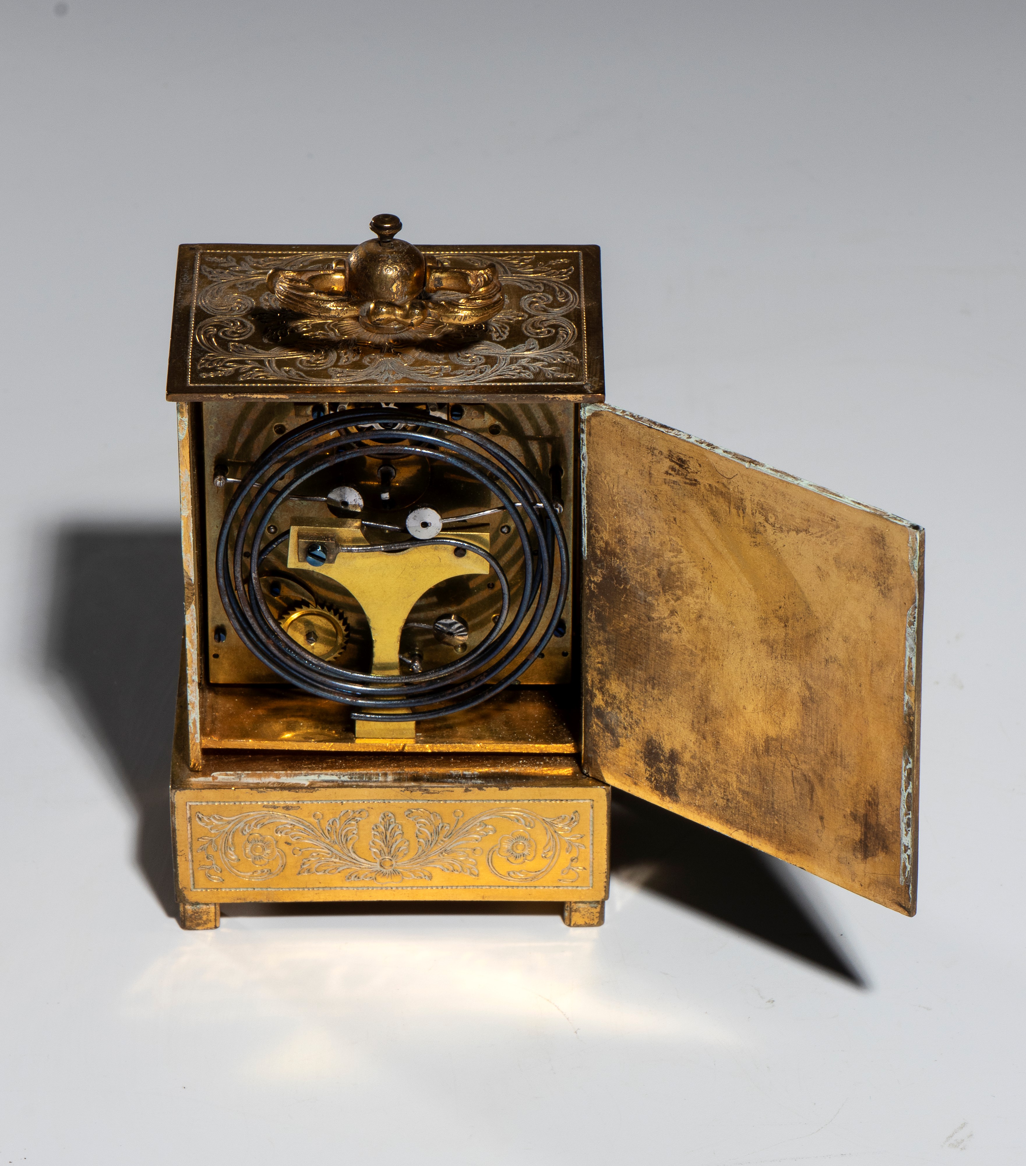 Orologio da viaggio attribuibile alla Maison Samson