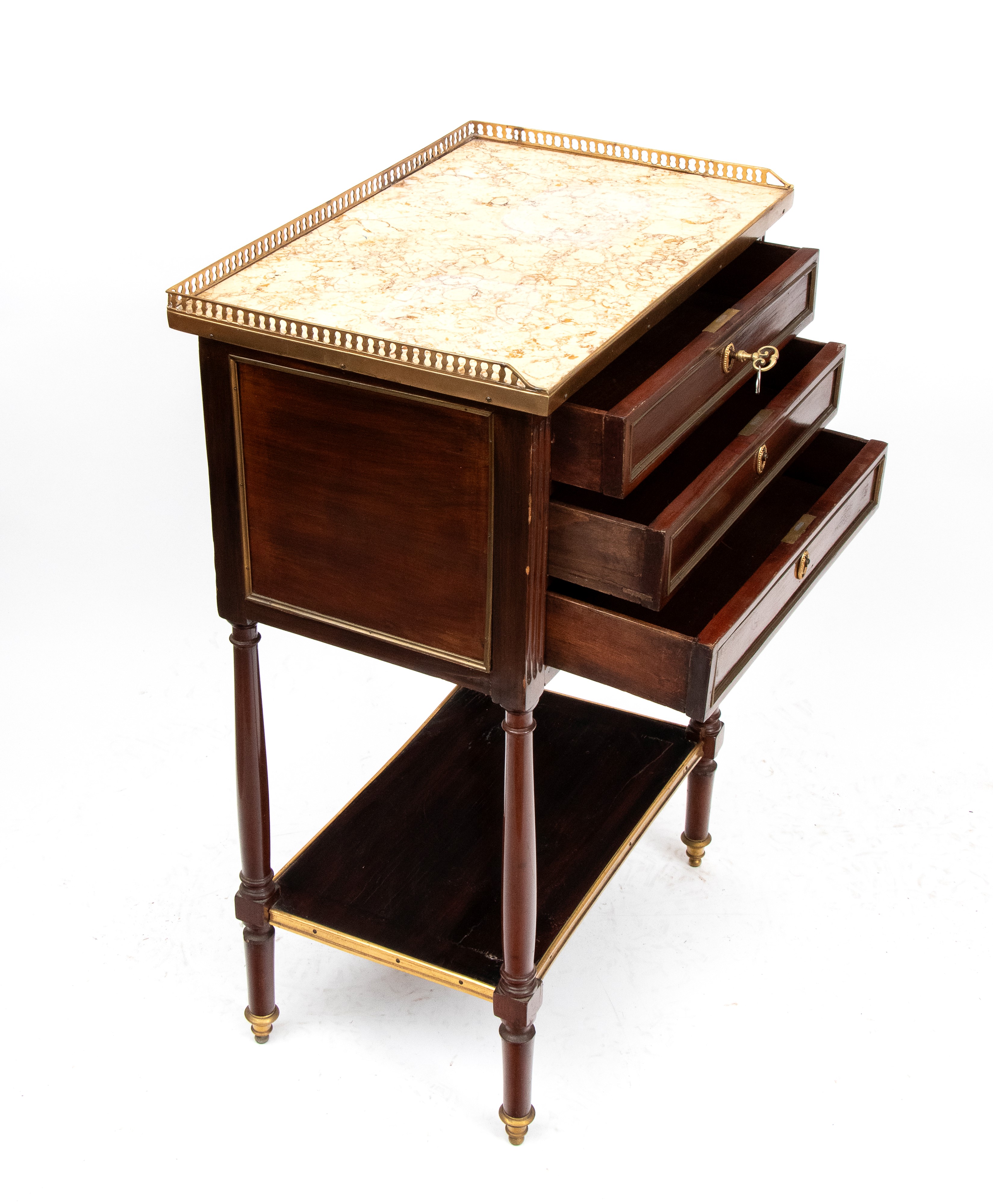 Comodino in stile Luigi XVI