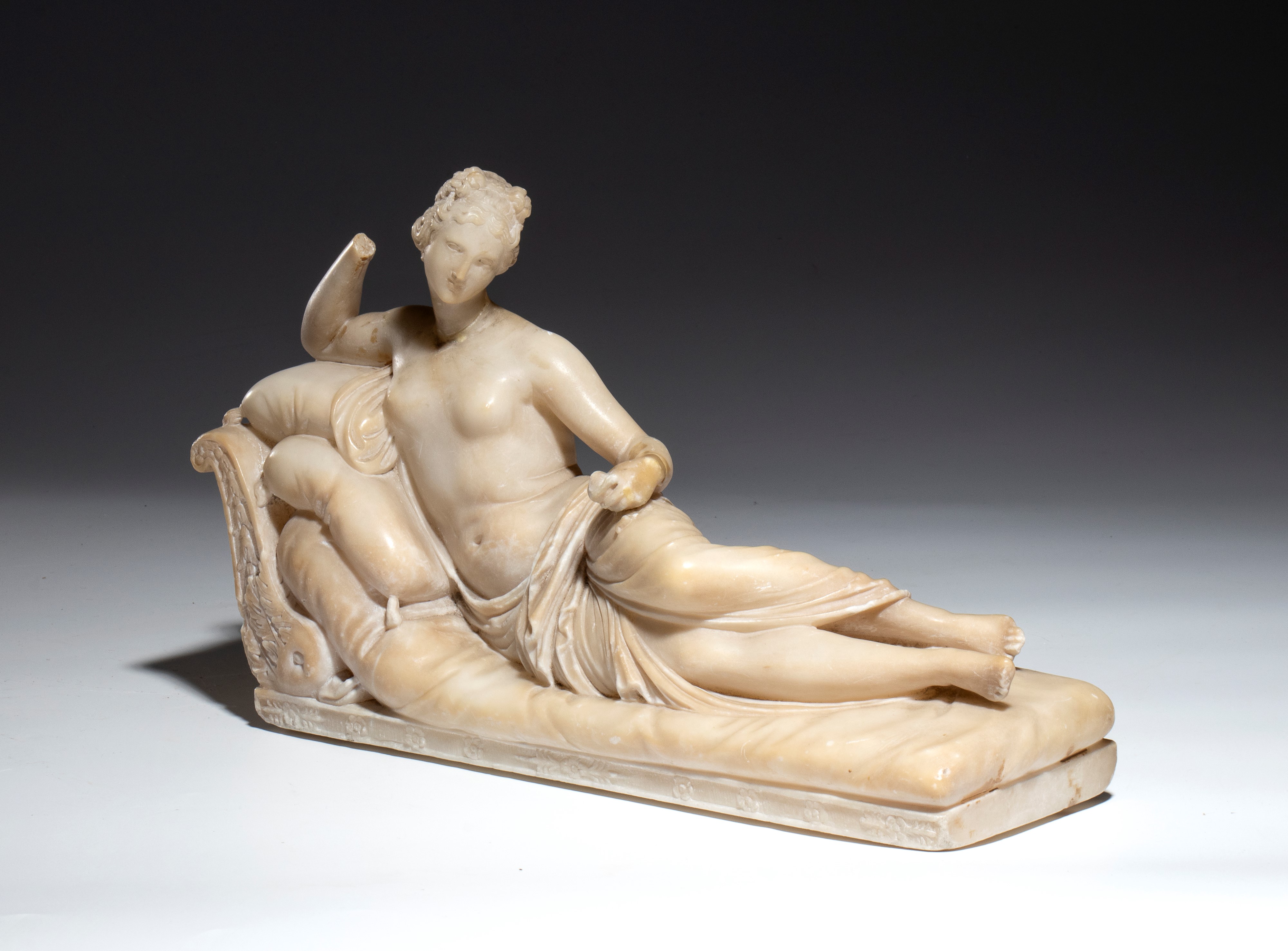 Replica di Antonio Canova, Paolina Bonaparte Borghese come Venere Vincitrice, XIX secolo