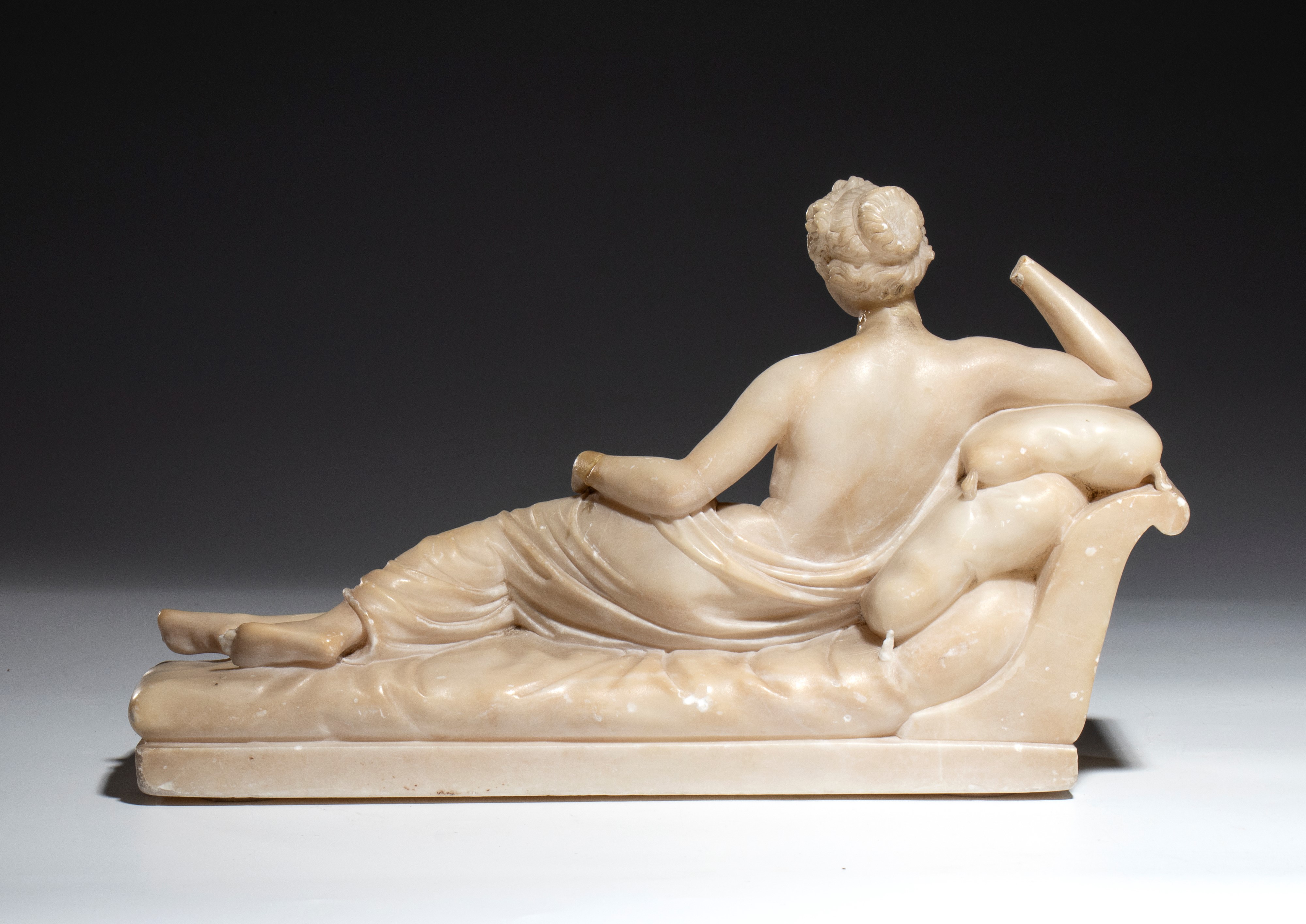 Replica di Antonio Canova, Paolina Bonaparte Borghese come Venere Vincitrice, XIX secolo