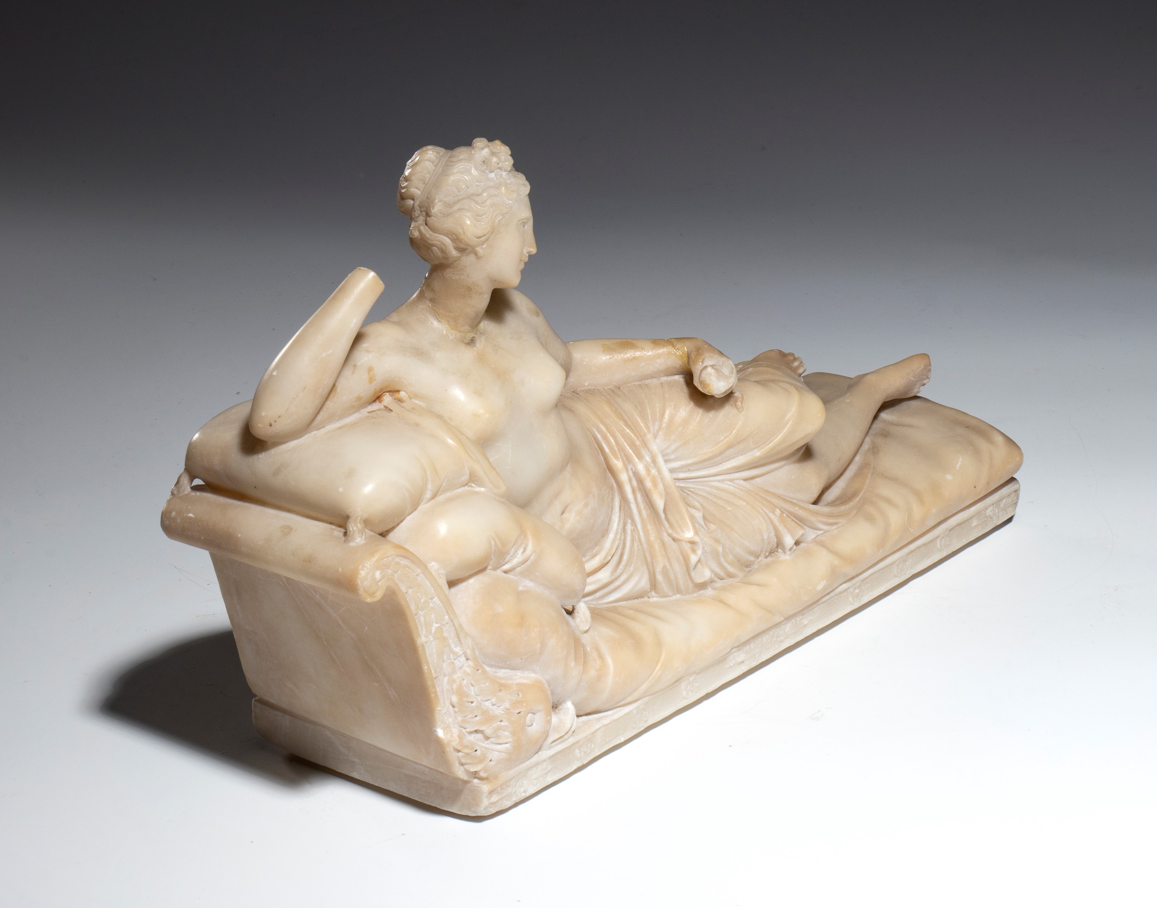 Replica di Antonio Canova, Paolina Bonaparte Borghese come Venere Vincitrice, XIX secolo