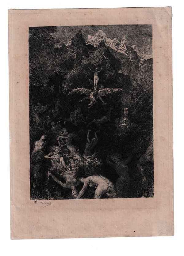 Adolphe Lalauze - Stregoneria