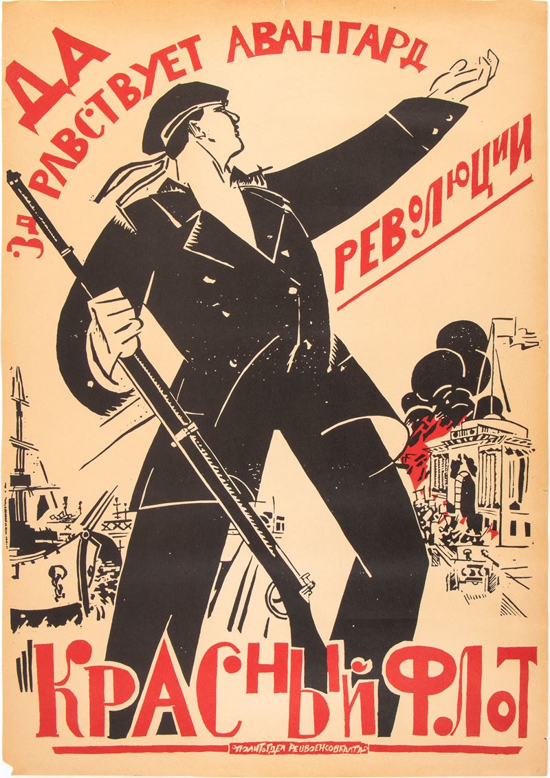 Manifesto di propaganda sovietico