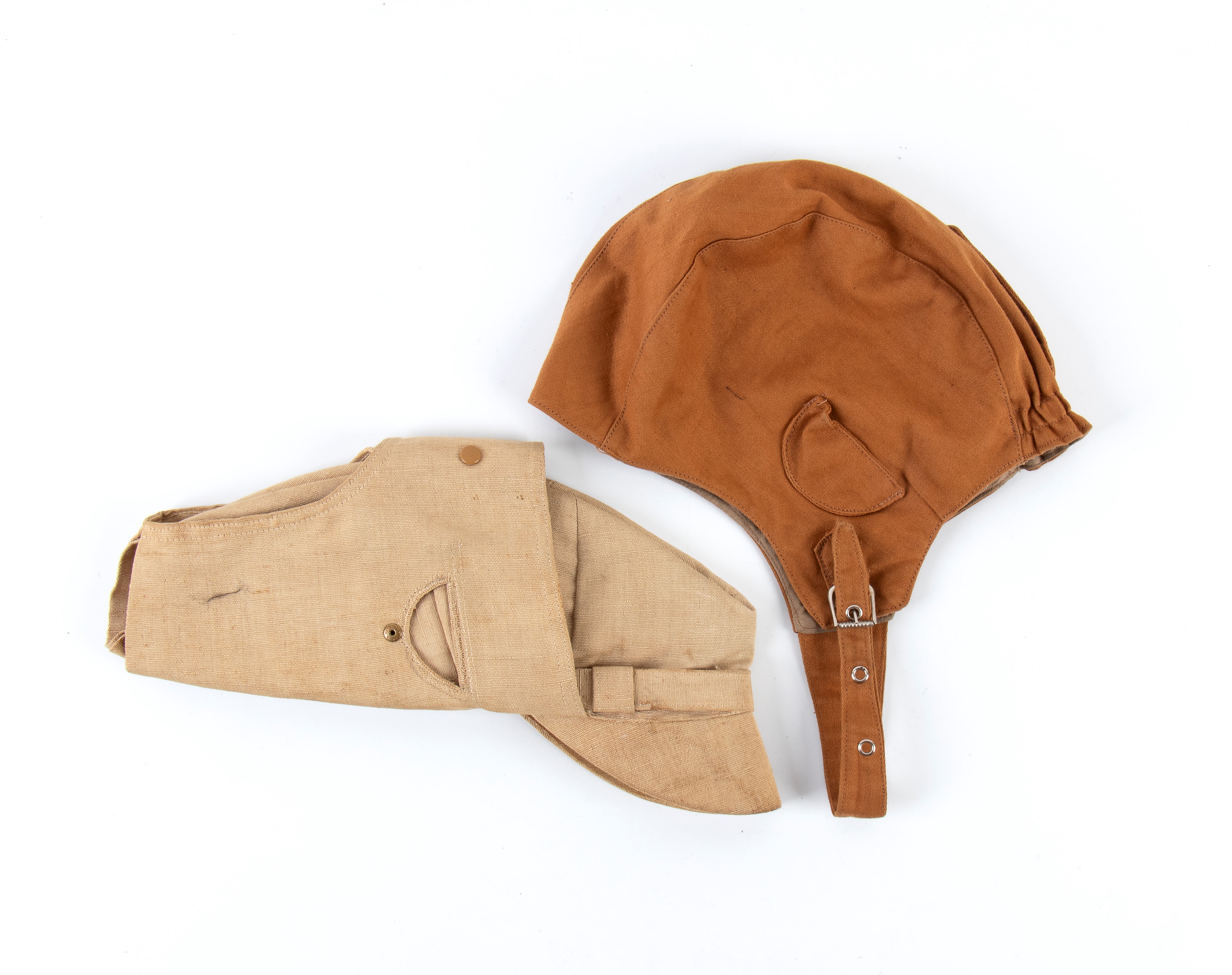 Lotto di due cuffie da pilota