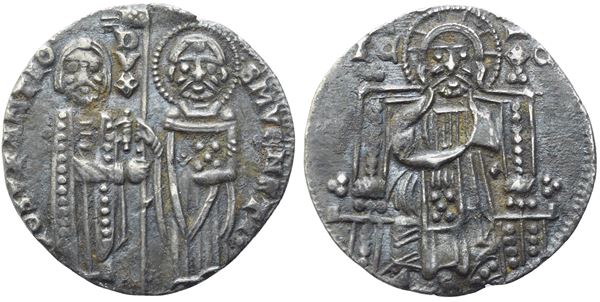 VENEZIA. Repubblica. Giovanni Soranzo (1312-1328). Grosso; Ag (2,09 g; 19,5 mm)
