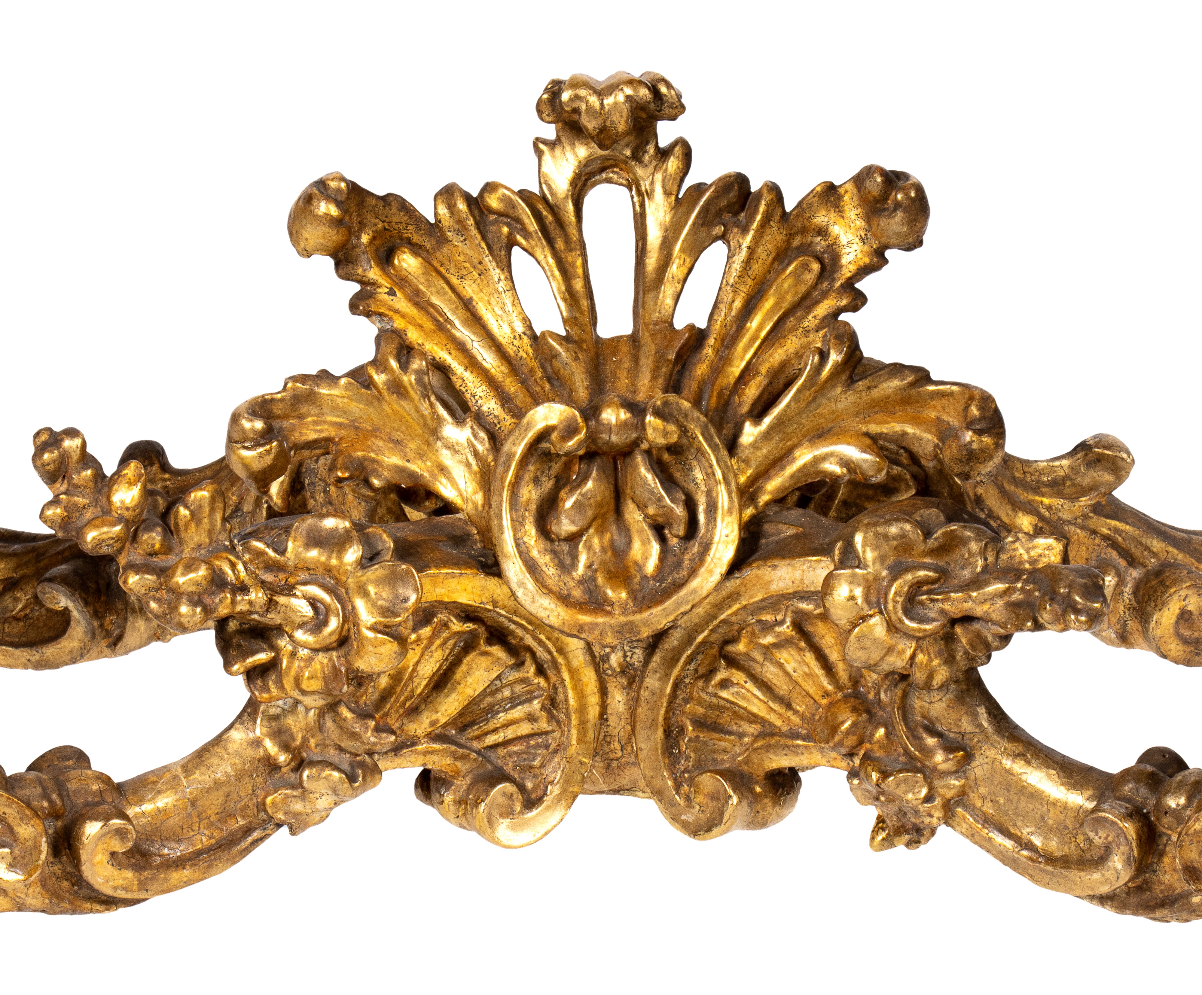 Console italiana dorata, Luigi XV