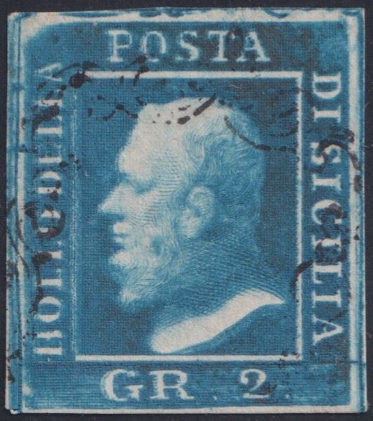 Sicilia - 2gr. con doppia stampa.