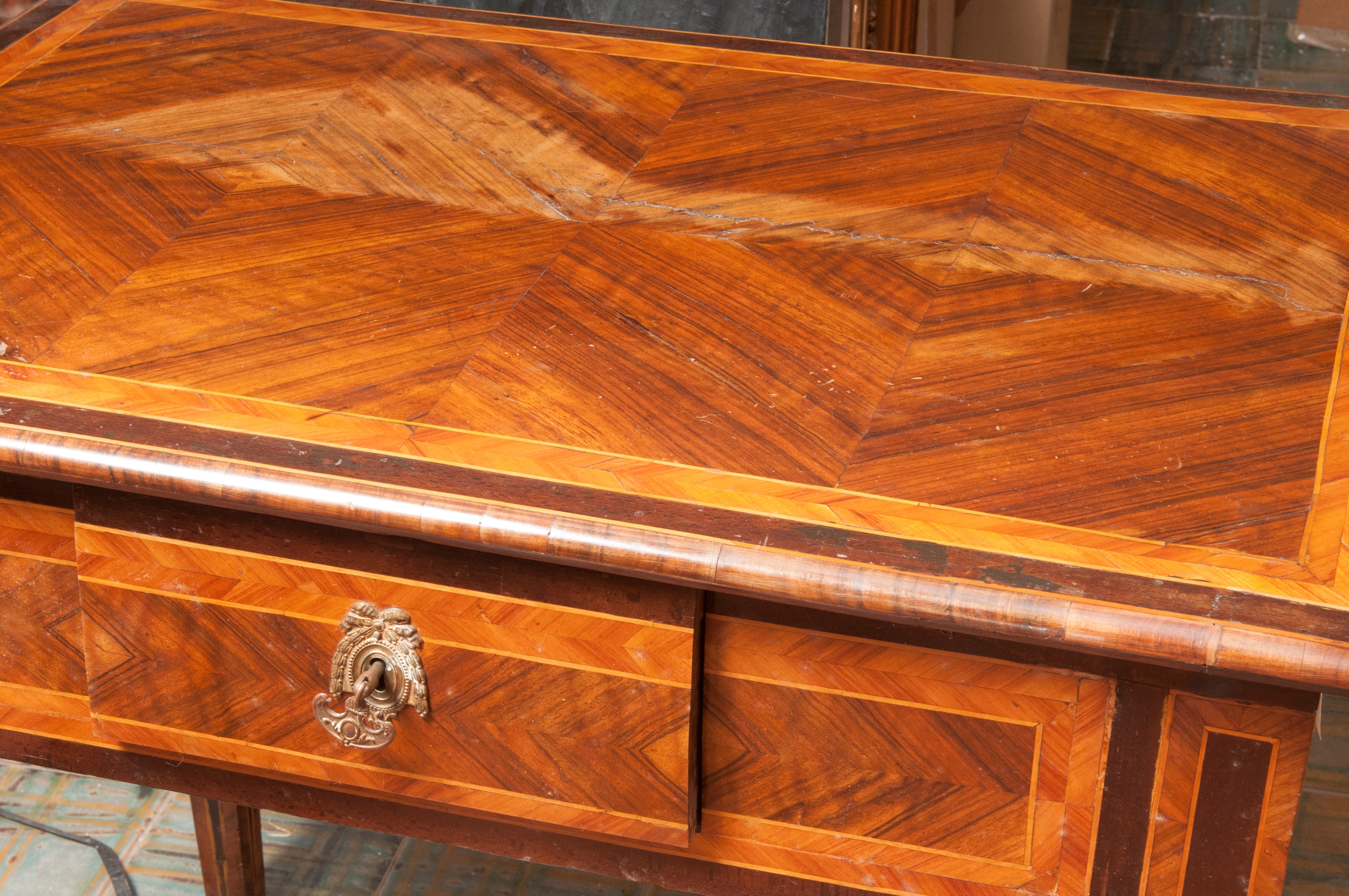 Scrivania in Legno Ad un Cassetto
