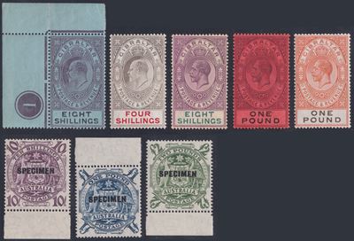 Commonwealth Britannico, accumulazione di francobolli MNH/MH (Regina Vittoria–Regina Elisabetta I...