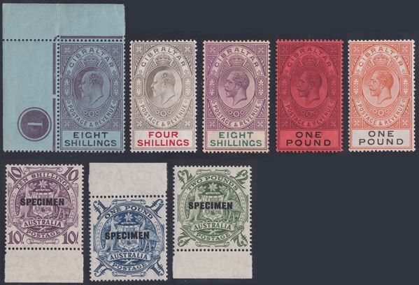 Commonwealth Britannico -  Accumulazione su due Album MNH/MH