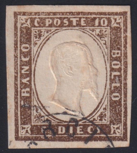 Sardinia - 4th issue, 10 cents Dark Chocolate