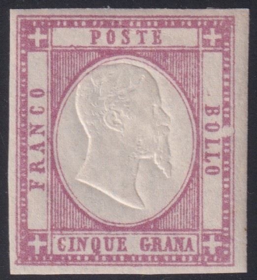Neapolitan Province - 5g dark lilac no. 21d