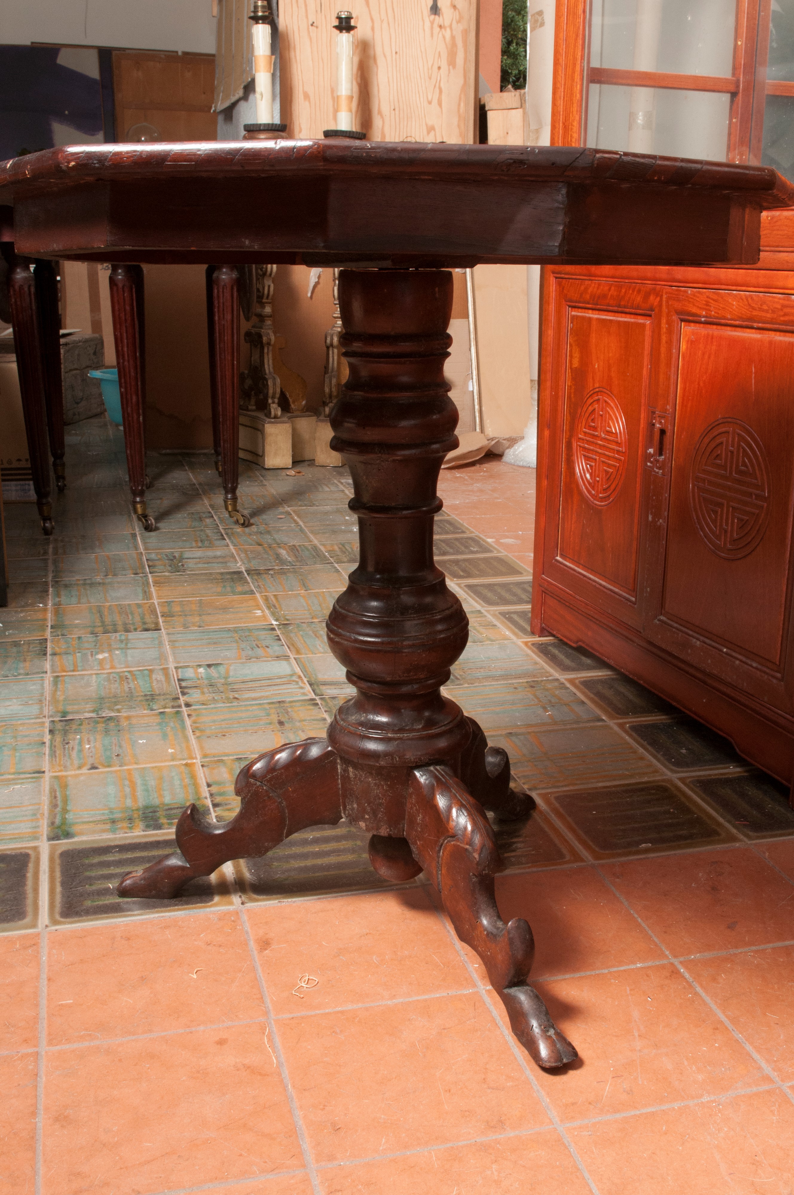 Tavolo Gueridon in Legno