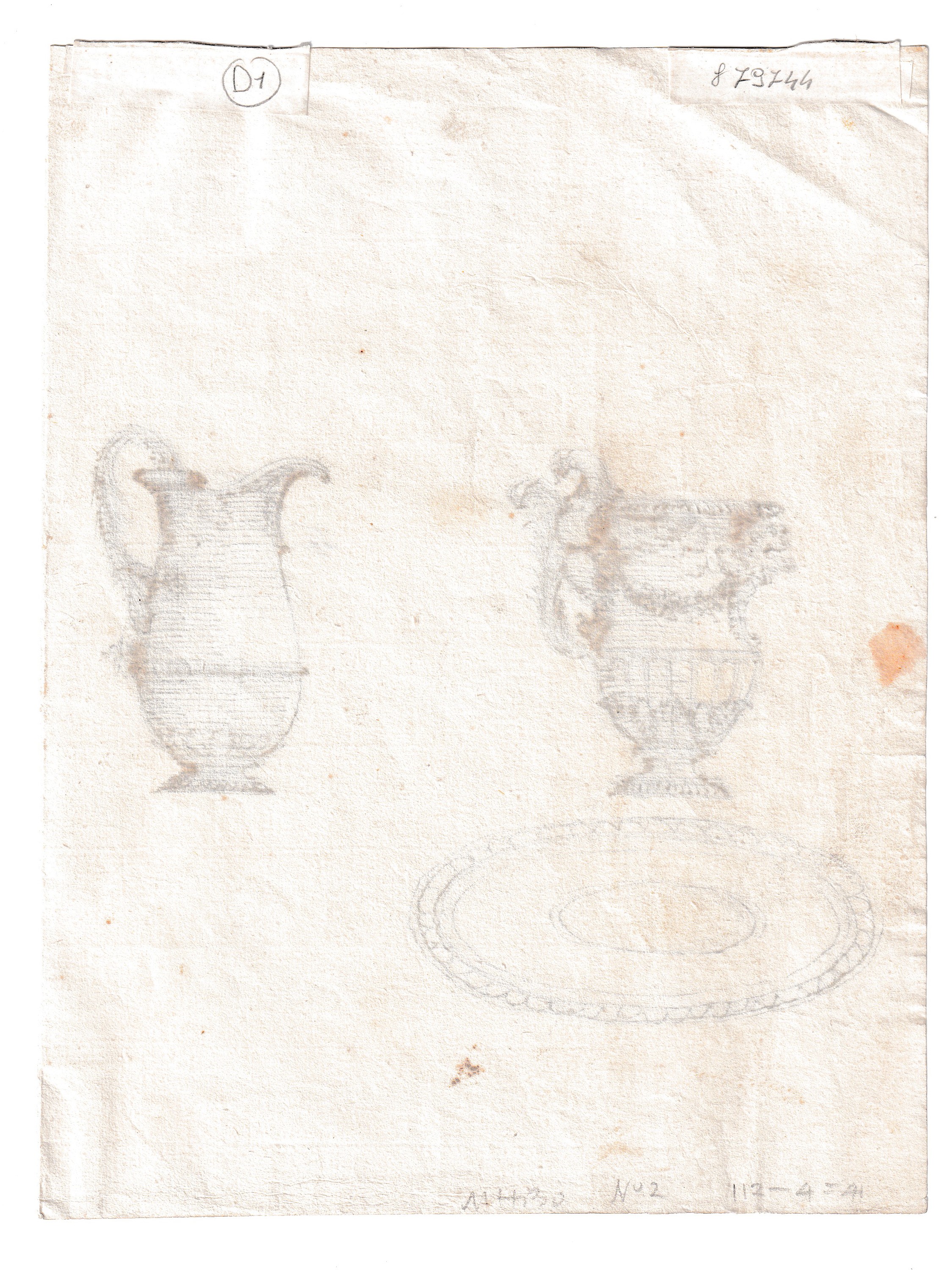 Due donne di schiena, da Jacques Callot