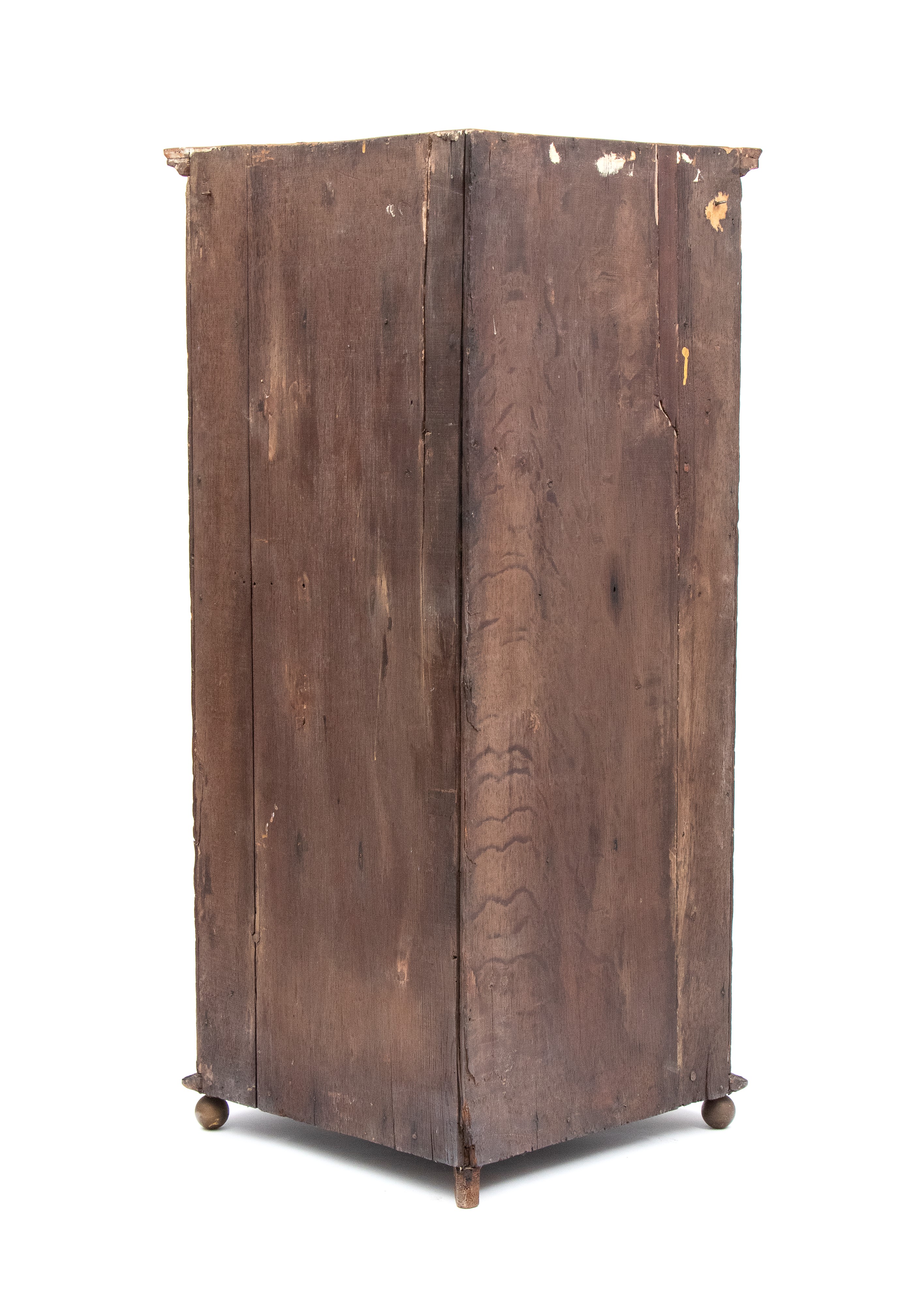 Angoliera in stile Chinoiserie, XIX secolo, legno laccato con finitura a finta tartaruga