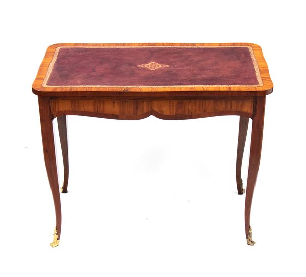 Louis XV purple ebony writing desk