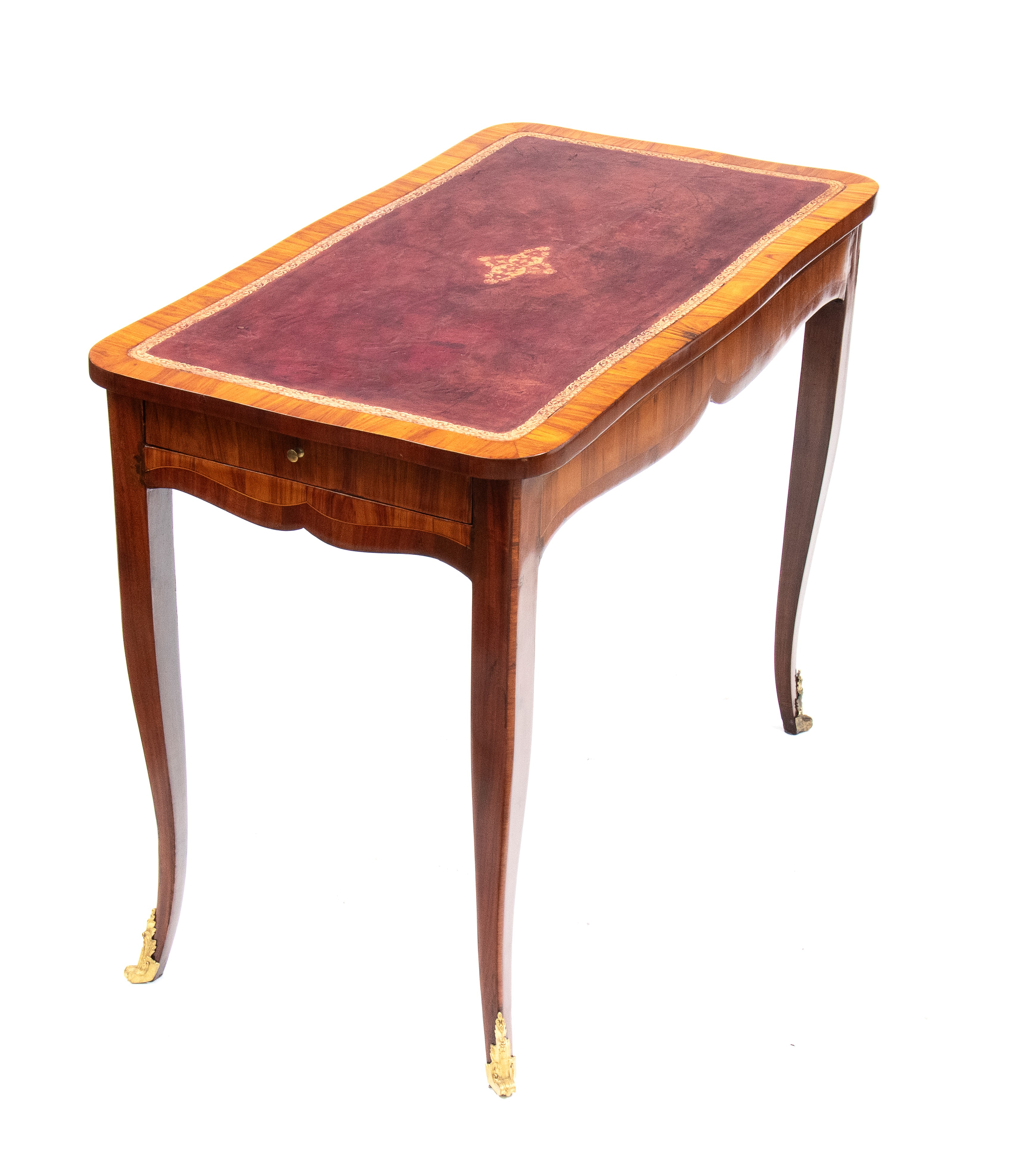 Piccolo scrittoio Luigi XV in ebano viola