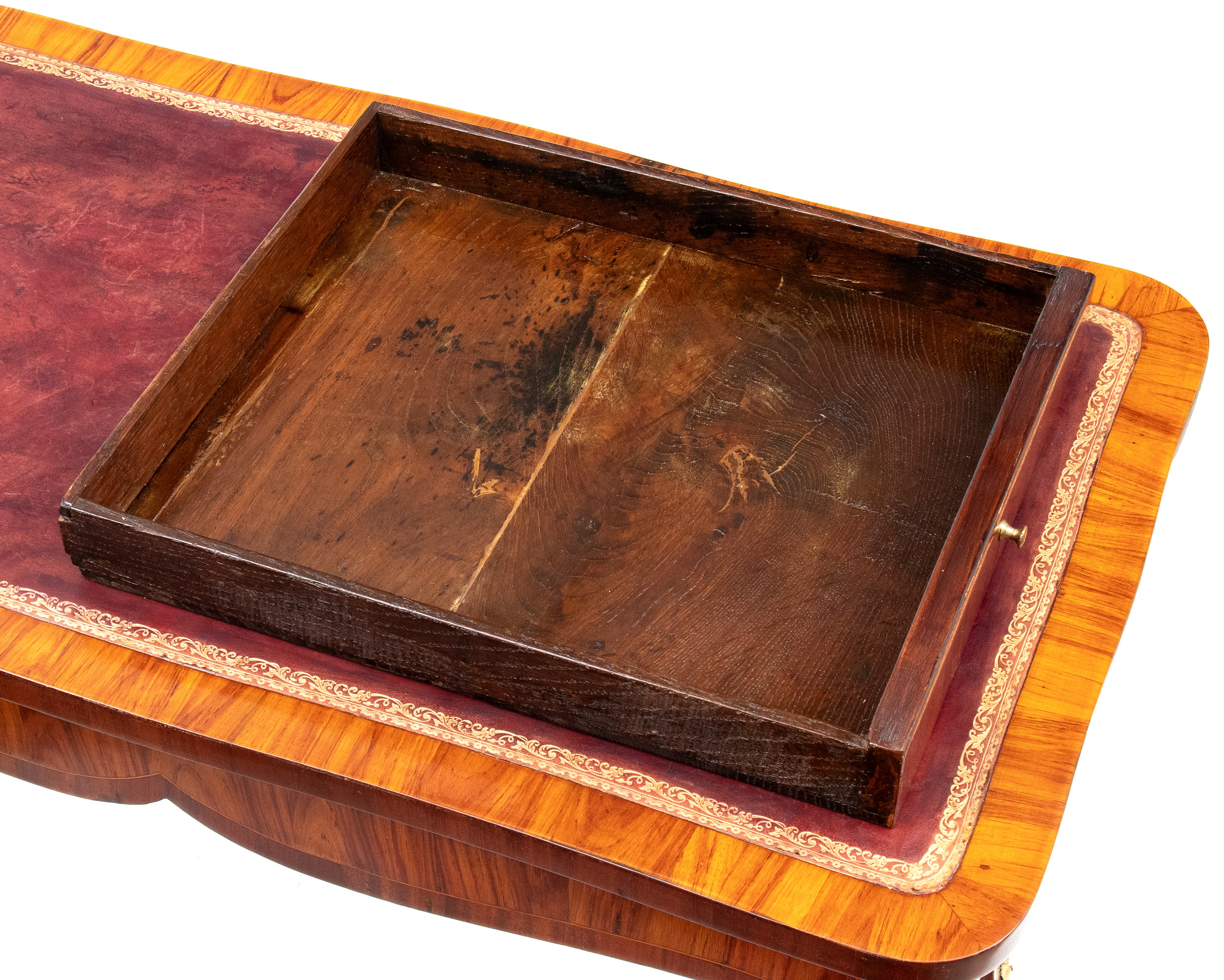 Piccolo scrittoio Luigi XV in ebano viola