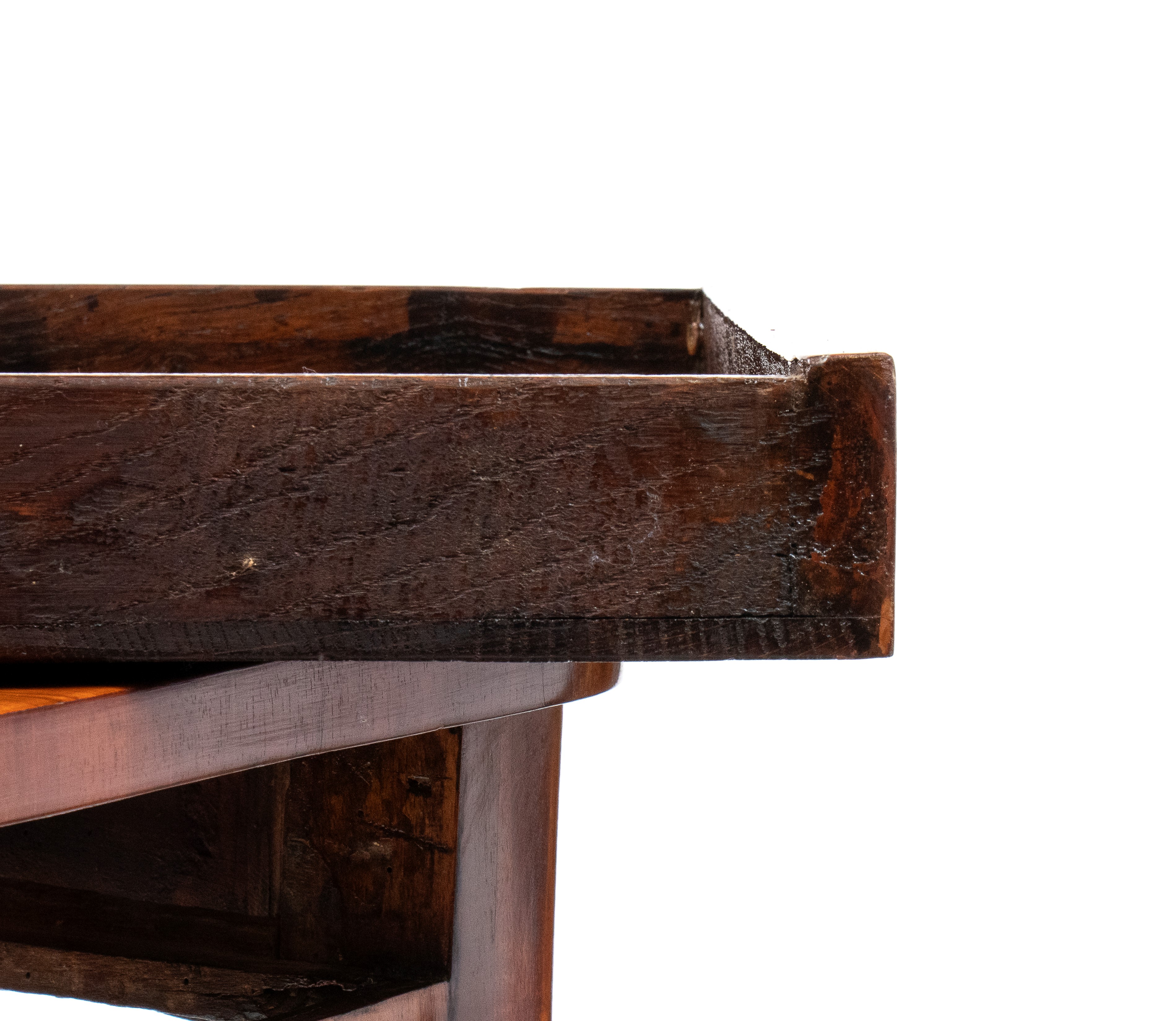 Piccolo scrittoio Luigi XV in ebano viola