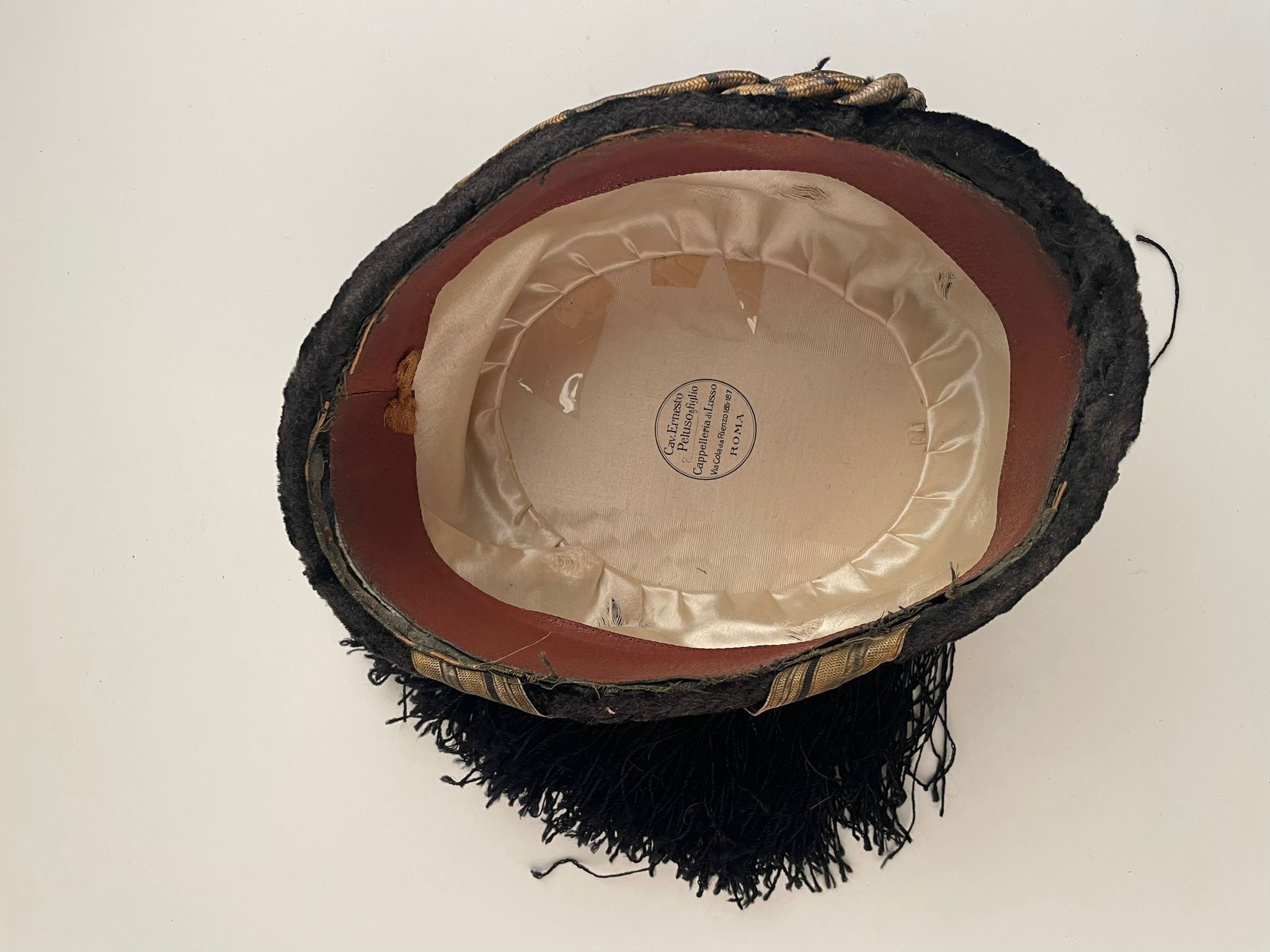 Fez colbac da centurione delle Centurie dei lavoratori in Africa