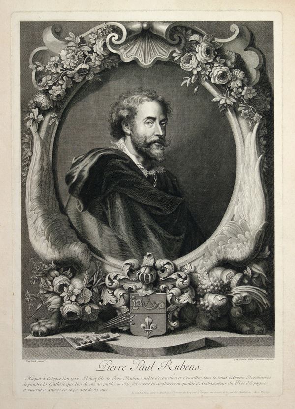 Ritratto di Pierre Paul Rubens, da Anton van Dyck
