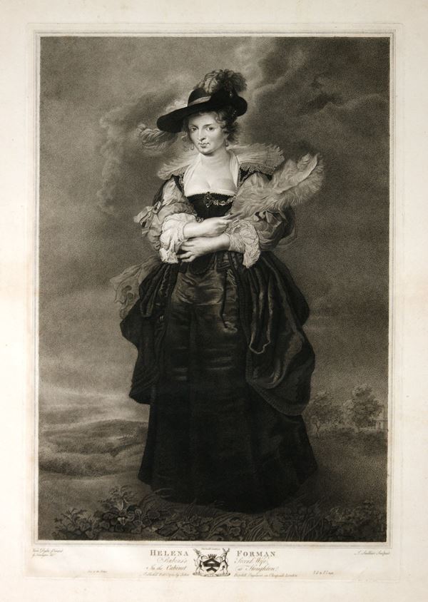 Louis Sailliar - Helena Forman, Ruben's second wife, da Antonio Van Dyck