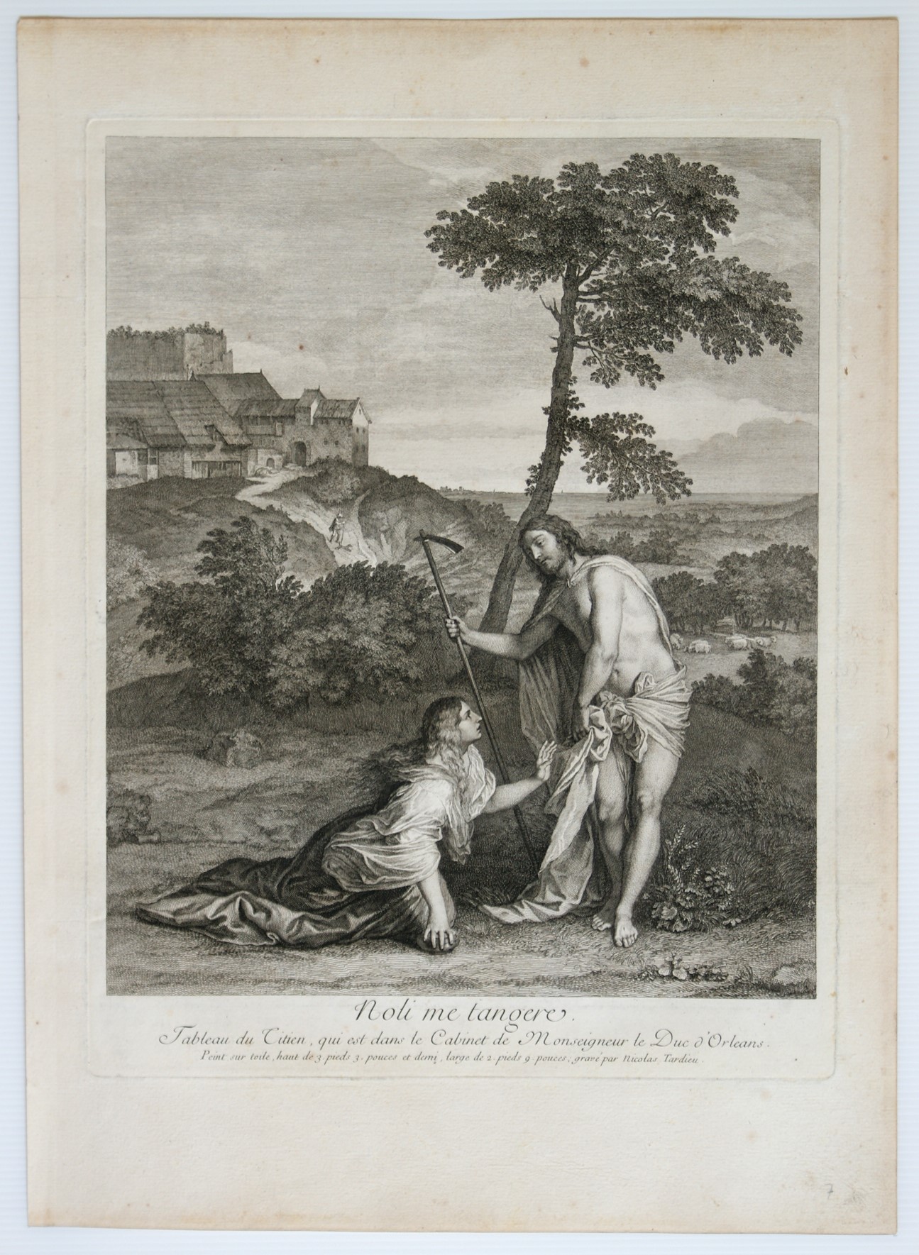 Nicolas Dauphin De Beauvais, Sainte Madeleine pénitente e Nicolas Henri Tardieu, Noli me tangere