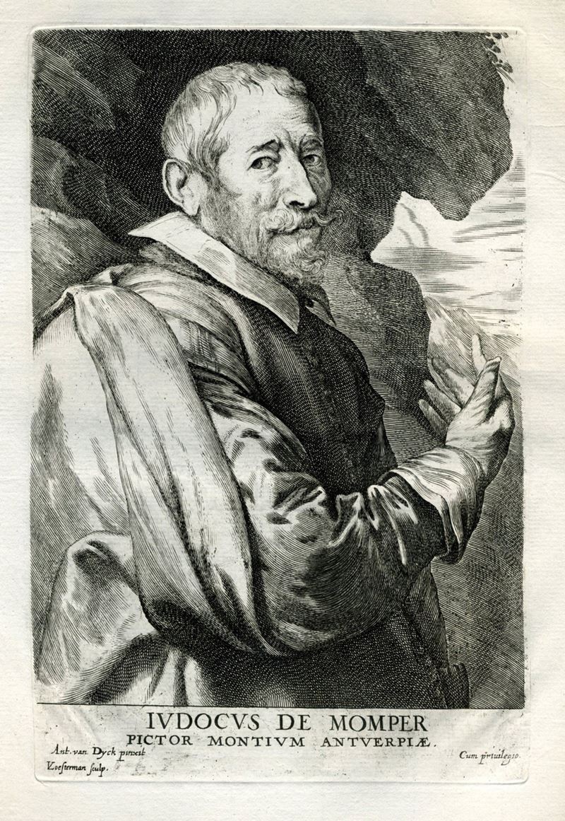 Iudocus de Momper, da Anton van Dyck