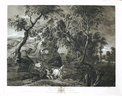 The Waggoner, acquaforte