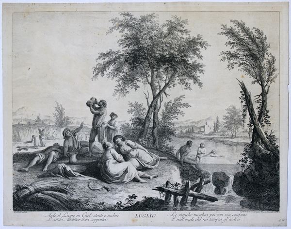 Luglio, da Giuseppe Zocchi