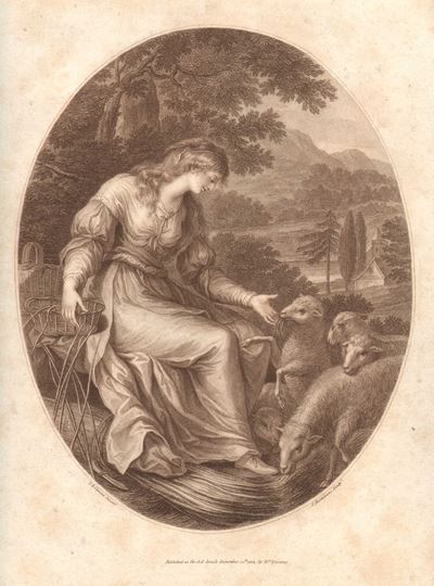 Adelaide o la Pastorella delle Alpi, acquaforte