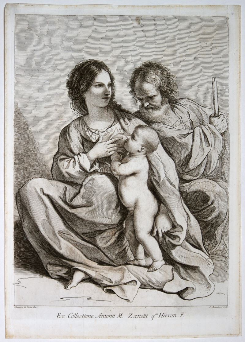 Francesco Bartolozzi - La Sacra Famiglia