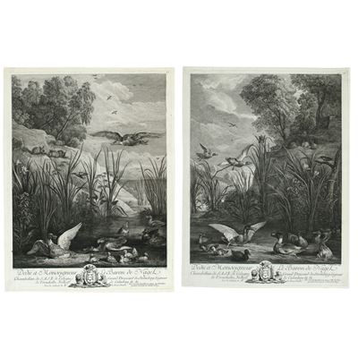 Les Canards (Serie di due incisioni)