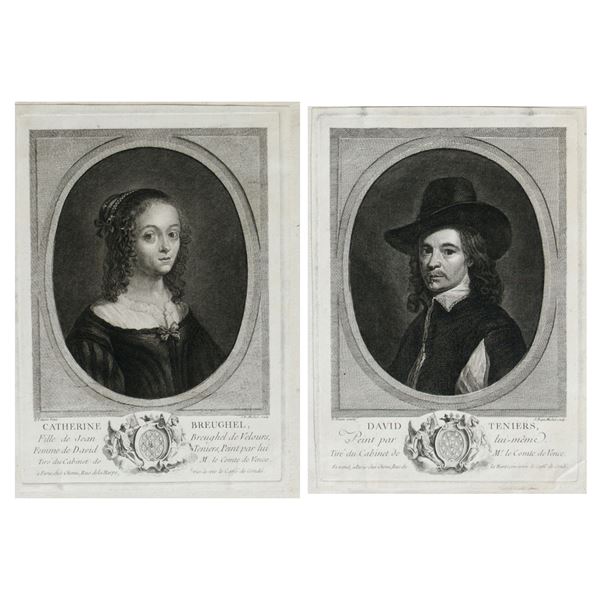 Jean Baptiste Michel - David Teniers | Catherine Breughel, da  David Teniers