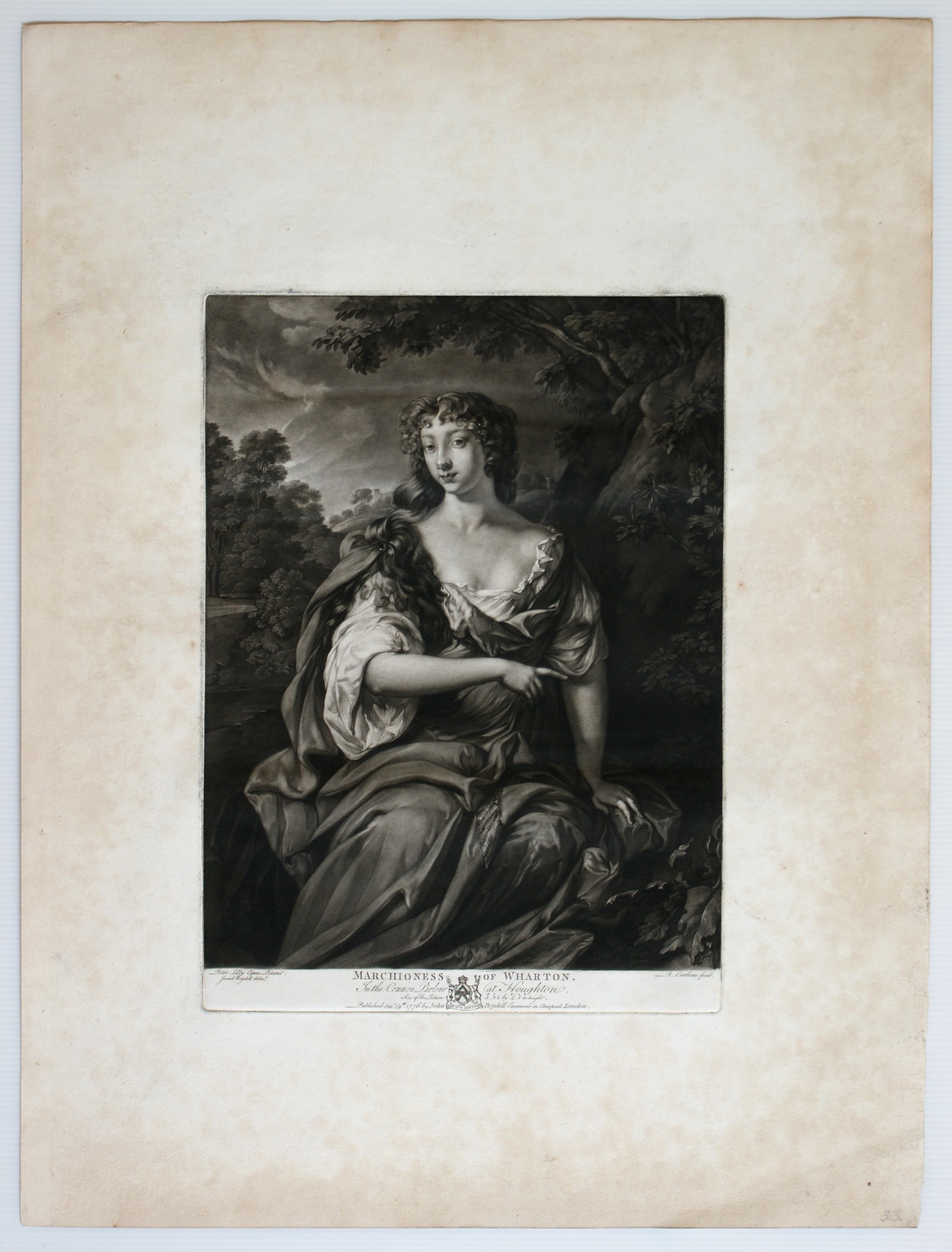 Richard Earlom, Robert Dunkarton - Marchioness of Wharton e Lady Philadelphia Wharton