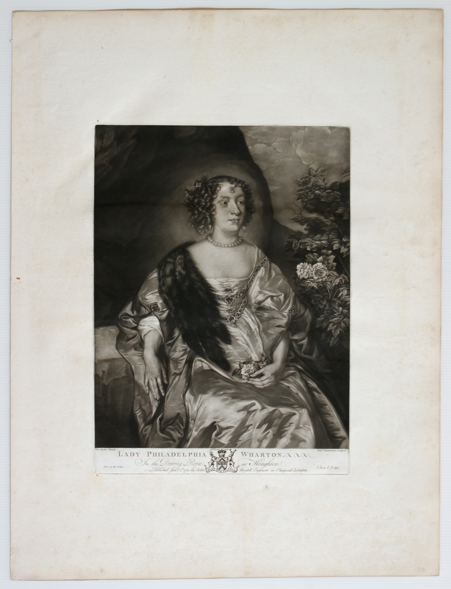 Richard Earlom, Robert Dunkarton - Marchioness of Wharton e Lady Philadelphia Wharton