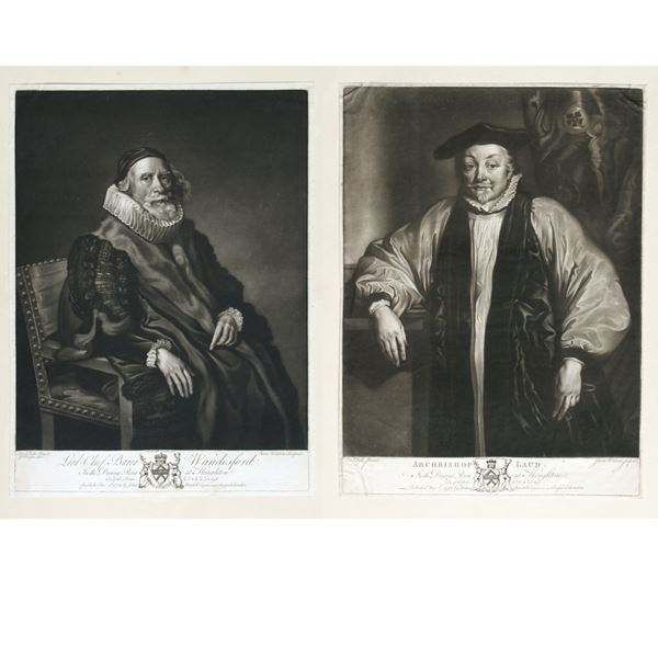 Archbishop Laud | Lord Chief Baron Wandesford, da Antony van Dyck