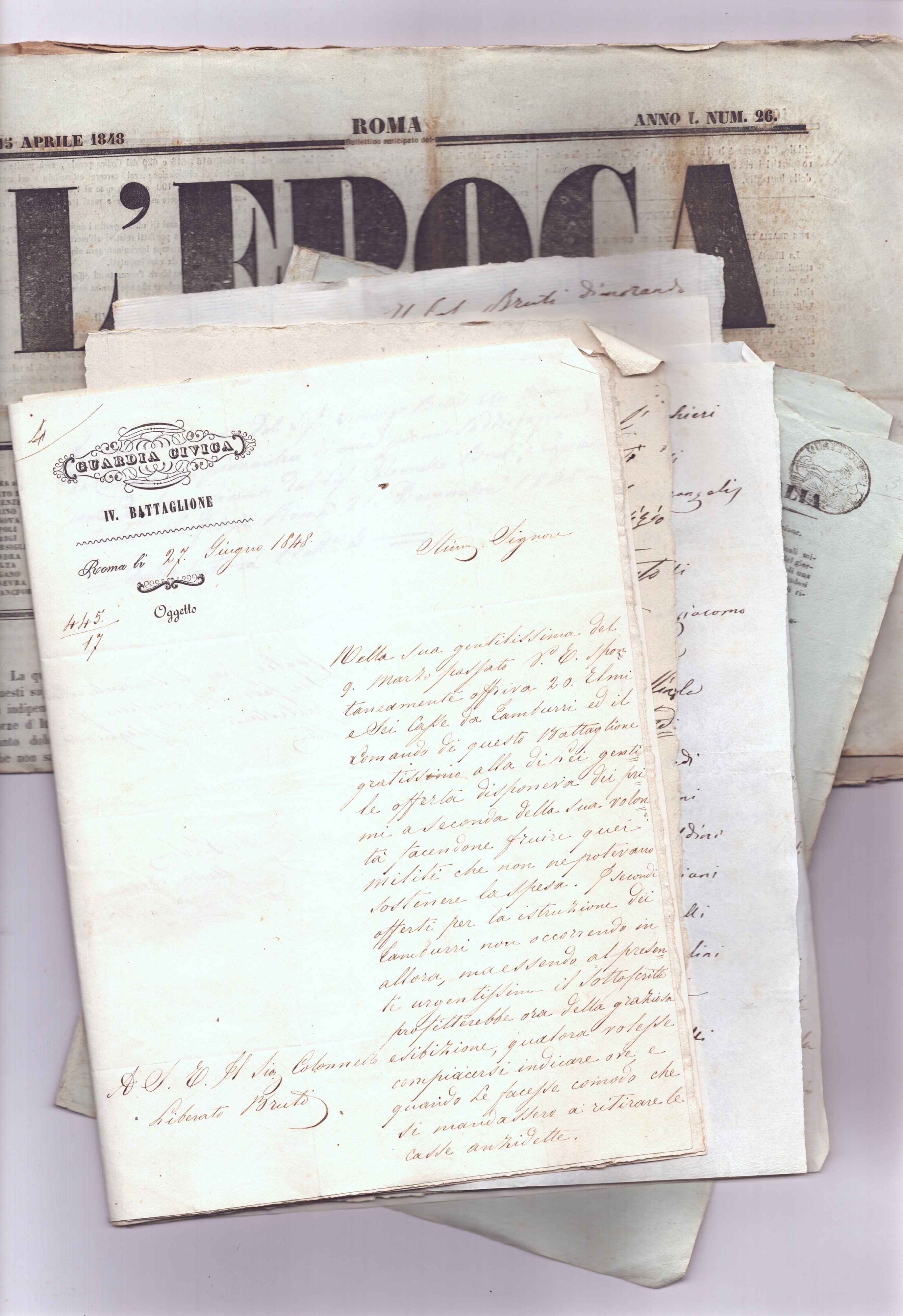 Il fondo archivistico della famiglia Bruti Liberati