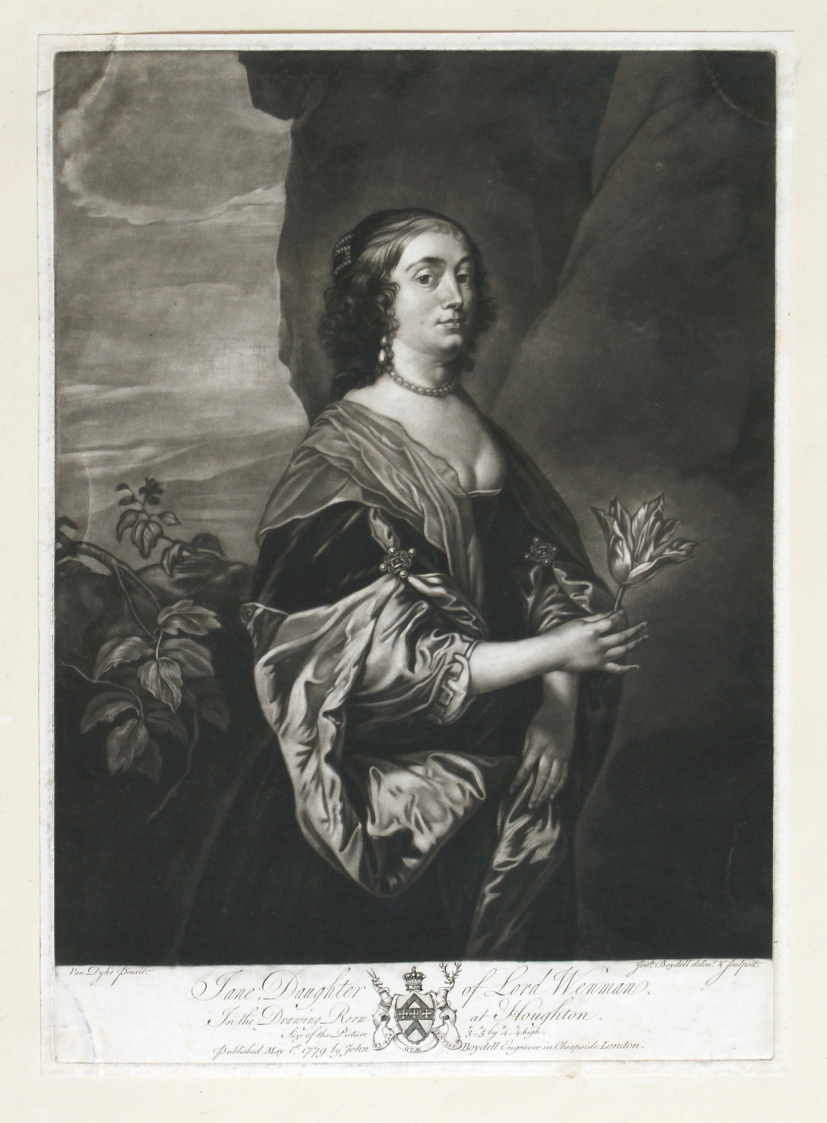 Josiah Boydell, Jane daughter of Lord Wenman | Charles Townley, Mrs Jenny Deering - Incisioni mez...