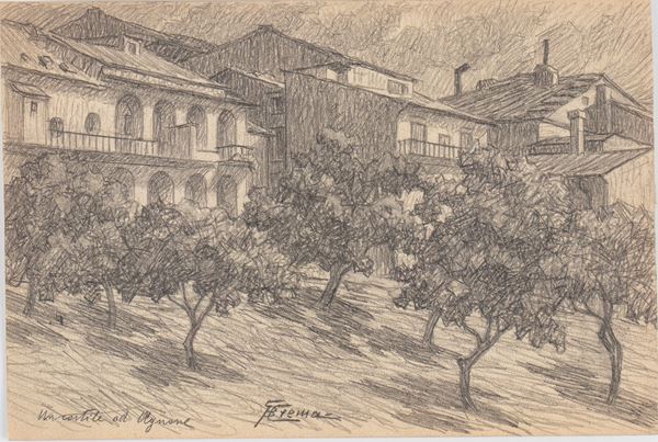 Un cortile ad Agnone